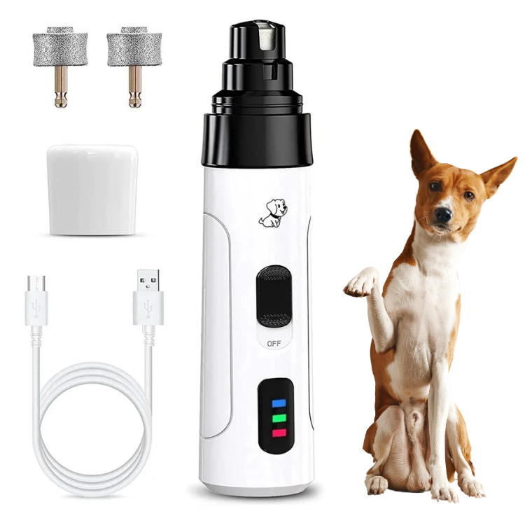 Aparador Lixa de Unha Elétrica Para Cães e Gatos - SafePet LED