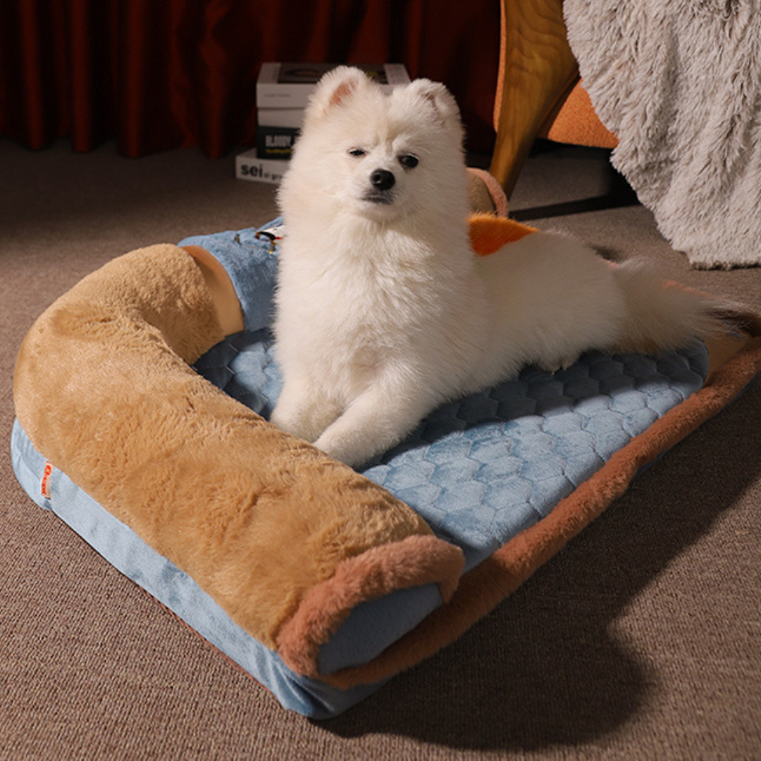 Caminha luxo para pets com travesseiro e almofada removível - Karppovet -  Compromisso com o bem-estar animal.