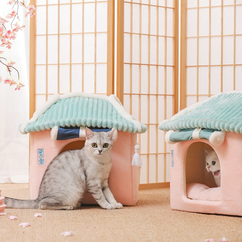 Casinha Pet Sakura - Casa para Gatos