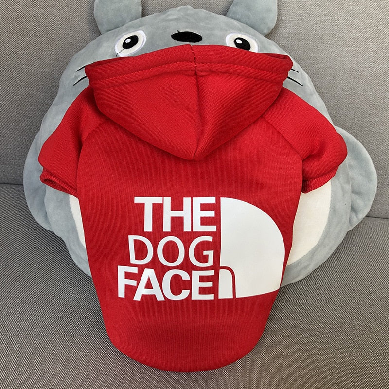 Roupinha de frio para cachorro - Moletom The Dog Face