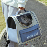 Mochila Pet Hello Cat - Transporte de Cães e Gatos